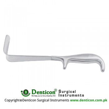 Doyen Vaginal Speculum Slightly Concave-Fig. 1 Stainless Steel, Blade Size 55 x 60 mm